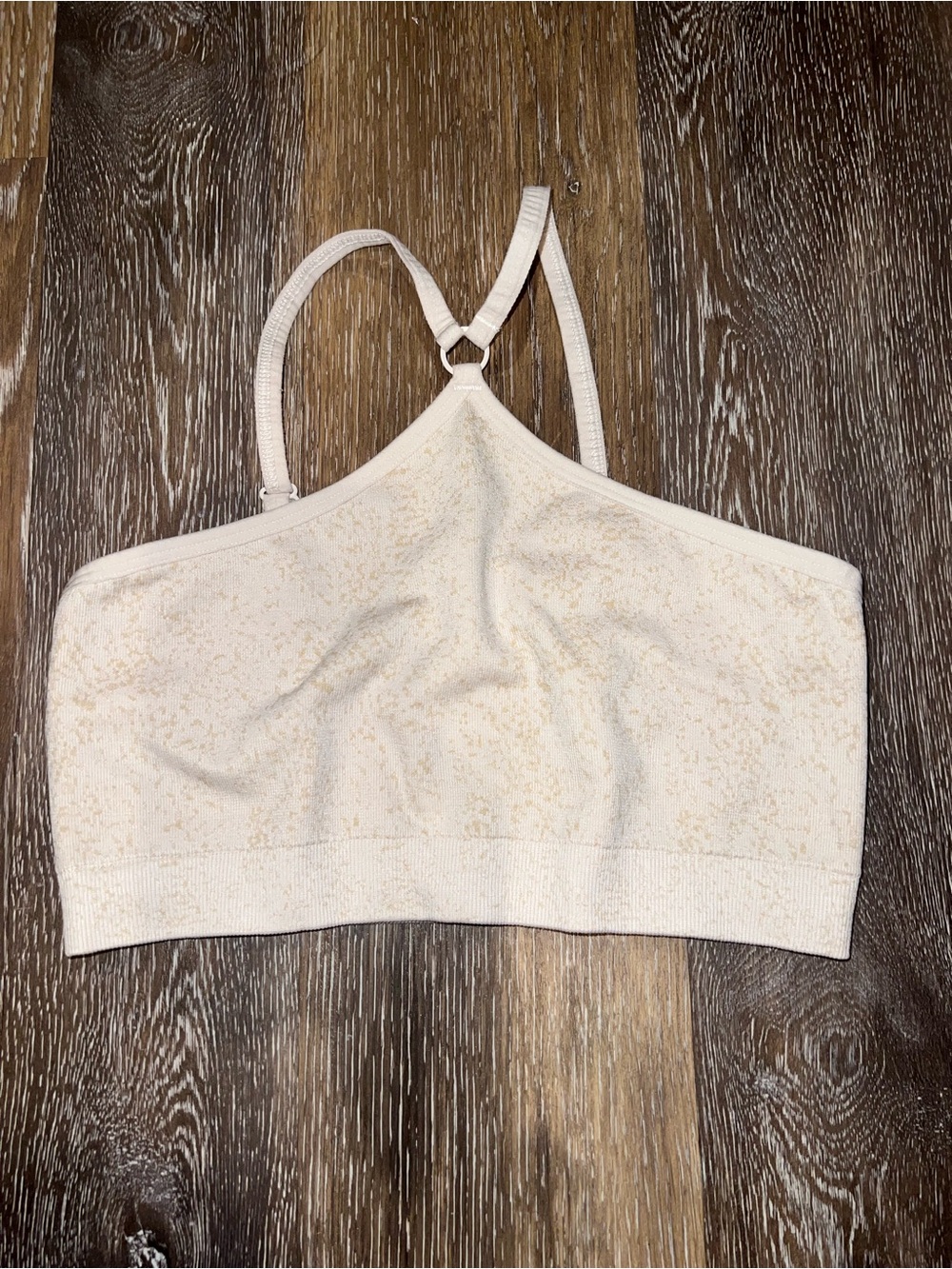 Gymshark Cream Fleck Sports Bra